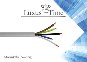 NYM-J 5x2,5 / 5x1,5 mm Elektrokabel Installationsleitung 1-500Mtr. Mantelleitung - Bild 1 von 7