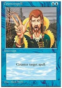 MRM ENGLISH Contresort - Counterspell MTG magic 4ED - Picture 1 of 1