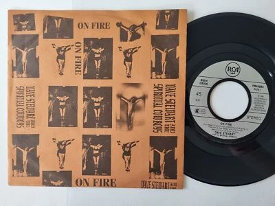 Dave Stewart - On fire 7'' Vinyl Germany/ Eurythmics - Image 1 of 4