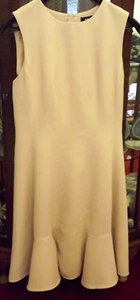 DKNY: Ladies Light Pink Sleeveless Lined Dress - Size 6 - VGC - Picture 1 of 1