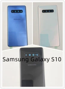 Glass Cover For SAMSUNG Galaxy S10 Battery Cover Back Glass Door Parts - Picture 1 of 7