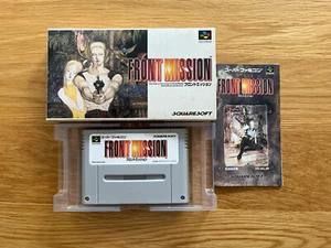 Front Mission Nintendo Super Famicom SNES SFC Squaresoft! Great RPG - Picture 1 of 24