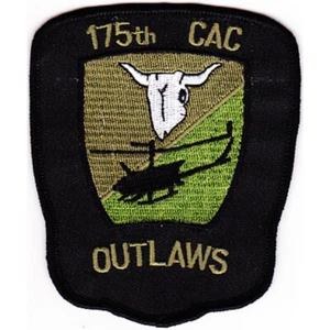 175th Combat Aviation Company Patch Outlaws OD - Picture 1 of 6