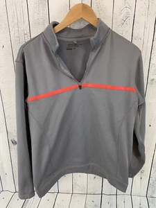 Nike Golf Tour Performance 1/4 Zip Pullover Jacket Gray Size Small - Picture 1 of 6