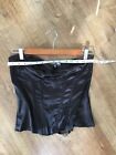 PrettyLittleThing Petite Black Satin Corset Ladies Size 10 New With Tags