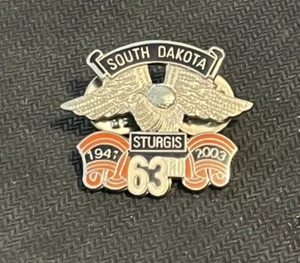 2003 STURGIS, SOUTH DAKOTA, Pin (63rd, 1941-2003) - Picture 1 of 2
