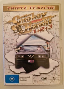 Smokey And The Bandit 1 + 2 + 3 Triple Feature DVD - Picture 1 of 4