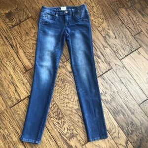 HUDSON Jeans Denim Skinny Stretch Medium Wash Blue Teen Girls Size 14 Pants - Picture 1 of 10