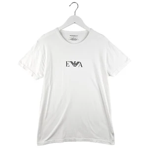 Emporio Armani Mens White Slim Fit Crew Neck Under Layer T Shirt Size Medium M - Picture 1 of 9