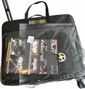 Seat Covers Waterproof Leather Universal Full Set Black - Foto 1 di 2