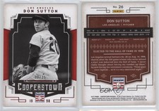 2015 Panini Cooperstown HOF Chronicles Red /35 Don Sutton #26 HOF