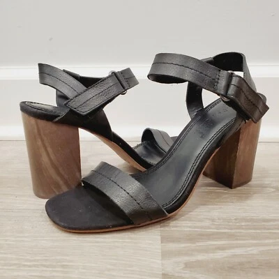 Splendid Black Ankle Strap Sandals Size 8 - Image 1 of 4