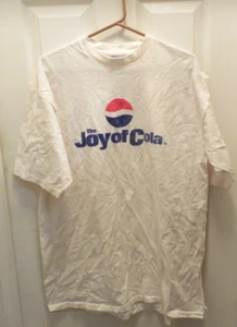 Camisa De Colección Pepsi Joy of Cola Puntada Única Años 90 Soda Logo XL. Todos los deportes - Imagen 1 de 5