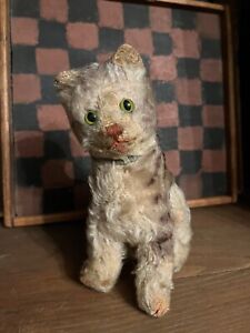 ANTIQUE VINTAGE OLD MOHAIR CAT KITTY STEIFF SUSI?