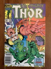 The Mighty Thor #364 Frog Thor! Walter Simonson!