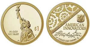 2018 P&D American Innovation Innovators Golden One Dollars U.S. Mint Coins - Picture 1 of 4