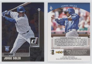 2015 Panini Donruss Preferred Club Level Gold /299 Jorge Soler #12 Rookie RC