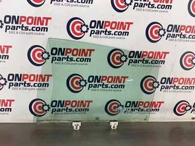 2004 Infiniti G35 седан левый водитель задняя дверь стекло OEM 15BE4E1 - Изображение 1 из 4