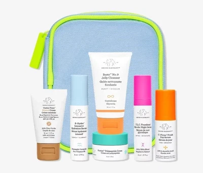 Drunk Elephant The Littles Travel 6 piezas kit de cuidado de la piel + bolsa NUEVO exp. 07/01/2027 Foto 1 de 4