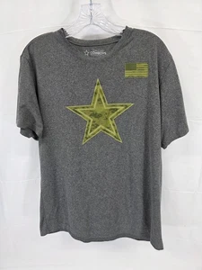 Camiseta Dallas Cowboys L Gris Verde Camuflaje NFL Saludo al Servicio - Imagen 1 de 5