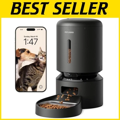 Alimentador para mascotas con cámara HD con horario de alimentación flexible Foto 1 de 4