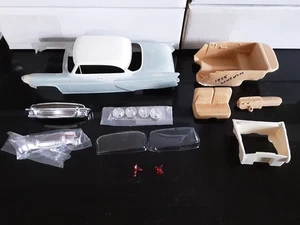 R&R VACUUM CRAFT 1955 LINCOLN HARDTOP RESIN MODEL CAR PARTS KIT - Picture 1 of 9