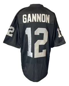 Rich Gannon Oakland Signed Black Football Jersey BAS - Picture 1 of 4