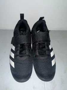 Adidas Powerlift Gewichtheben Schuhe Herren Größe 10,5 schwarz weiß Riemen Training - Bild 1 von 12