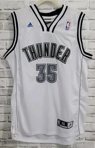 Camiseta Adidas NBA Oklahoma City Thunder Kevin Durant Swingman #35 Para Hombre XXL Blanca - Imagen 1 de 11