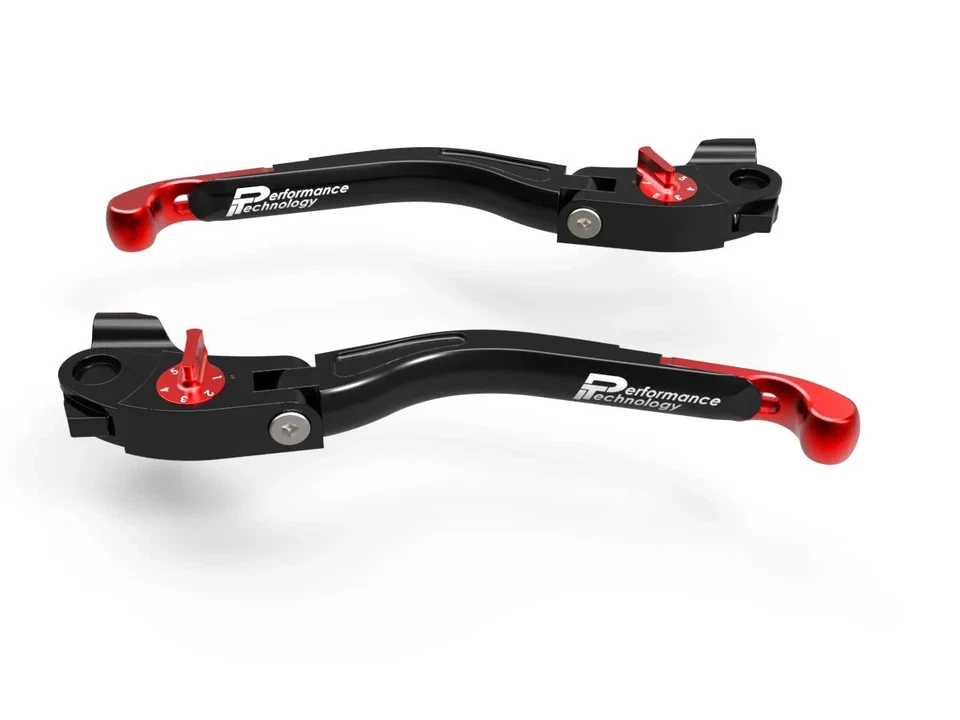 Palancas de ajuste de freno/embrague Eco Gp 2 negro rojo DBK Ducati Monster S4r 2003 2008 03A Foto 1 de 1