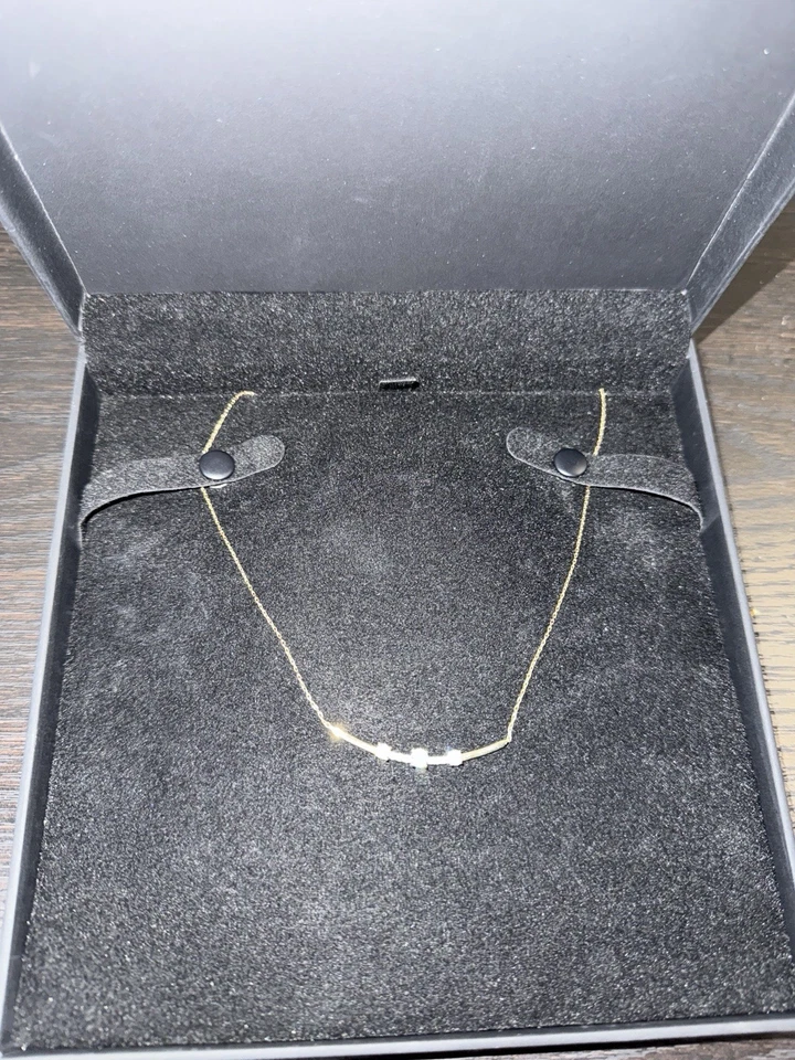 Memories Moments Magic Lab Grown Diamond Smile Necklace - Worn Once - Image 1 of 4