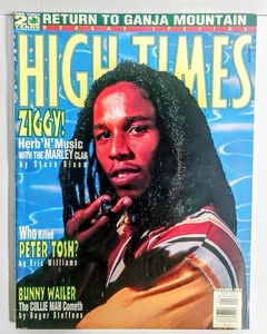 Vtg High Times Magazine January 1994 Ziggy Marley Peter Tosh Bunny Wailer Reggae - Picture 1 of 3