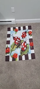 Full Size Garden Flag (40x28") Lady Bugs Design By Ellyna Berglund - Picture 1 of 1
