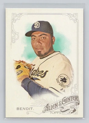 Joaquin Benoit 2015 Topps Allen & Ginter Baseball #323 San Diego Padres - Image 1 of 2