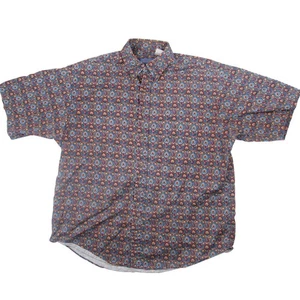 Pendleton Mens Large Allover Print Button Down Shirt Multicolored - Picture 1 of 6