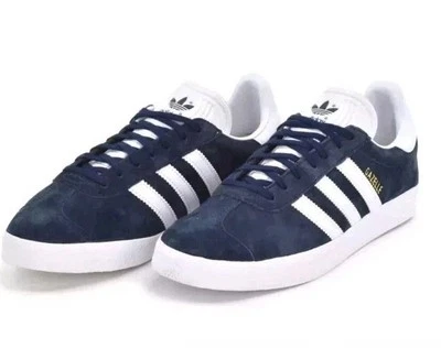 Adidas Gazelle Originals Mens Shoes Trainers UK Sizes 7-11 Navy BB5478 - Image 1 of 4