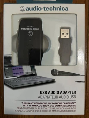 audio-technica usb audio adapter - Image 1 of 2