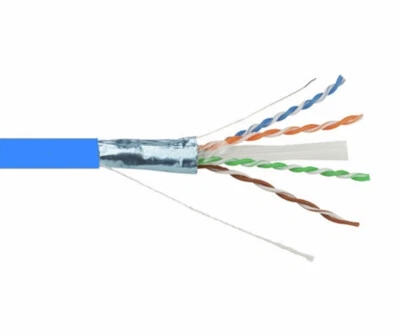 Belden 2413F 1000’ Spool F/UTP, CMP, Cat 6+ Wire , Commercial, 23AWG 4 Pair - Image 1 of 4