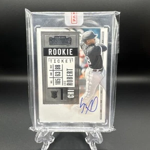 2020 Panini Contenders - Luis Robert - Rookie Ticket Variation B Auto🚨HOT🔥 - Bild 1 von 4