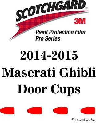 3M Scotchgard Paint Protection Film Pro Series Kits 2014 2015 Maserati Ghibli - Imagem 1 de 3