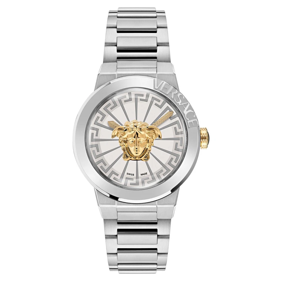 Versace VE3F00322 Medusa Infinite gold silver Stainless Steel Women's Watch