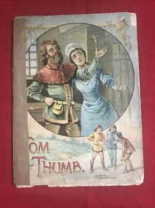 Tom Thumb, 1847 McLoughlin Bros Cloth Book￼ - Picture 1 of 5