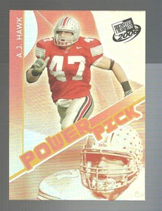 AJ Hawk 2006 Press Pass Power Pick #49 Green Bay Packers McAfee - Picture 1 of 2