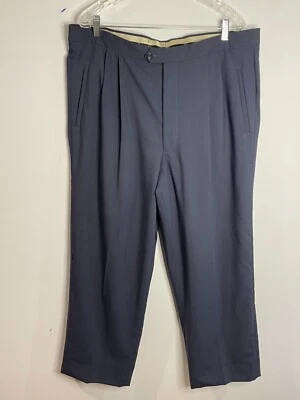 Pantalones de vestir Lanificio D' Andorno para hombre talla 38x25 Super 110S Lanificio Tesse Biella Foto 1 de 4
