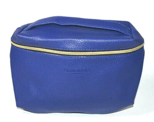 Elizabeth Arden Makeup Bag Cosmetic Case Toiletry Shave Pouch Travel Blue Great - Picture 1 of 4