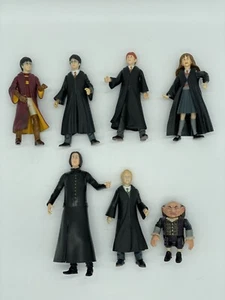 2001 Mattel Harry Potter The Sorcerer's Stone Action Figures Lot of 7 - Picture 1 of 16
