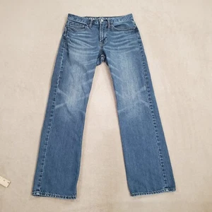 American Eagle Jeans Herren 29x32 Blau Relaxed Straight Leg Faded Medium Wash - Bild 1 von 11