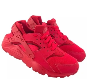 Nike Air Huarache Run (GS) dreifach rot 654275 600 Größe Jugend Größe 6Y/Damen 7,5 - Bild 1 von 9