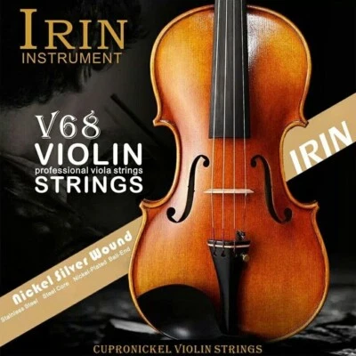 MUTA SET CORDE VIOLINO 3/4 - 4/4 NICHEL SILVER IRIN V68 CON PALLINO - Immagine 1 di 4