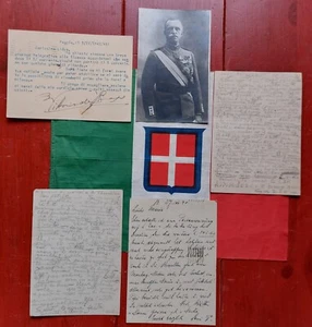Militaria Lotto 5 CARTOLINE MILITARI Savoia Re d’Italia “VITTORIO EMANUELE III” - Picture 1 of 5